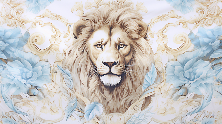 Bild eines Löwen vom Tool Midjourney